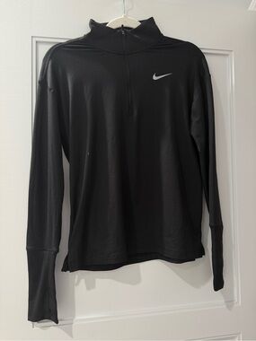 Nike Black Long-Sleeve Half-Zip Training Top